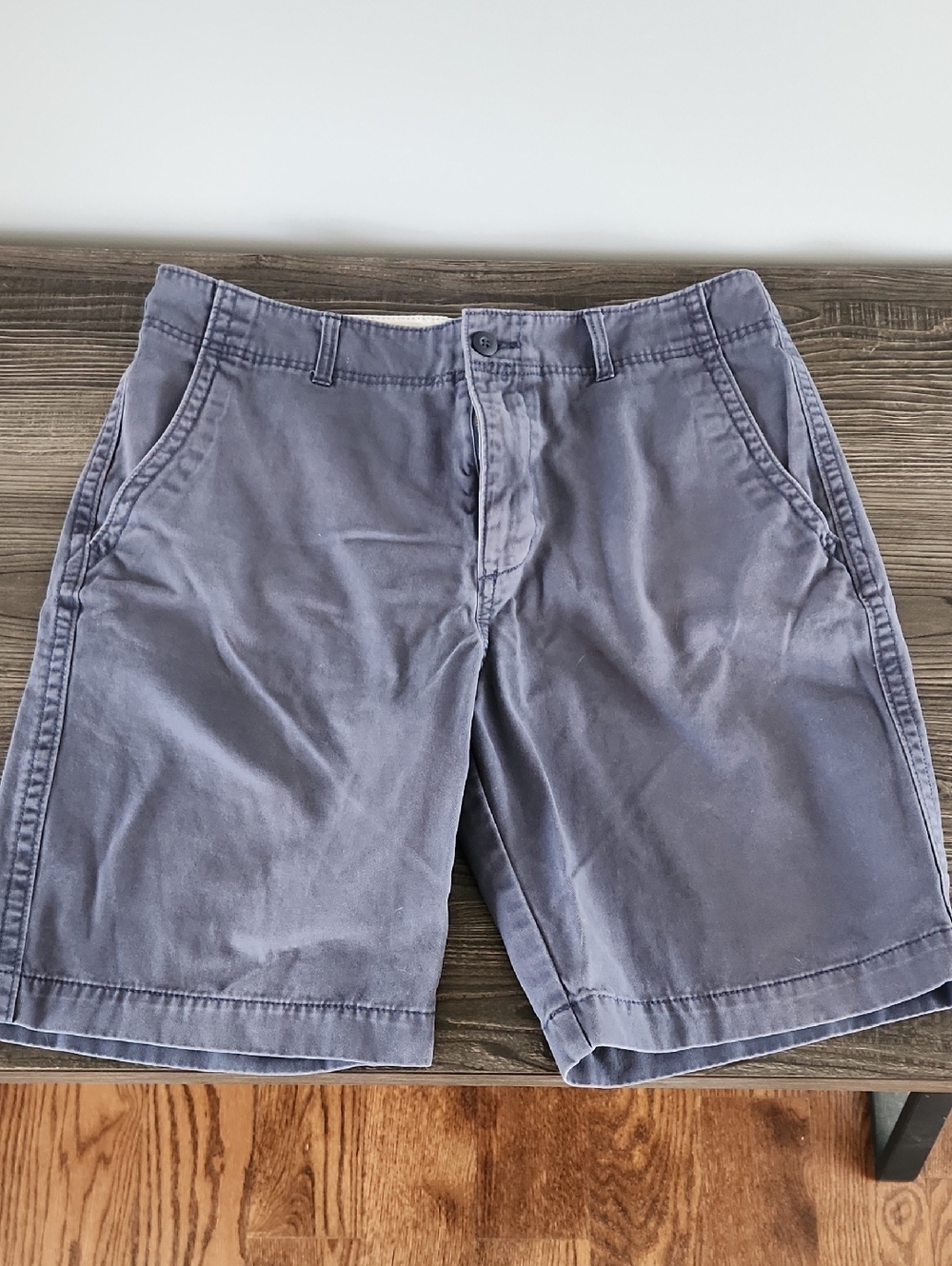 Old Navy Men's Flat Front Chino Shorts - Blue